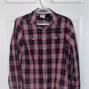 Harley Davidson Button Down